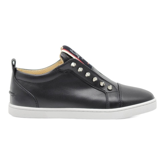 Christian Louboutin Women's F.A.V Fique A Vontade Sneakers in Black $995 - Picture 4 of 10